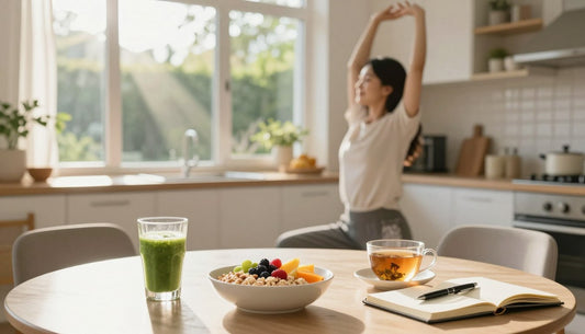 Morning routine for energy and productivity